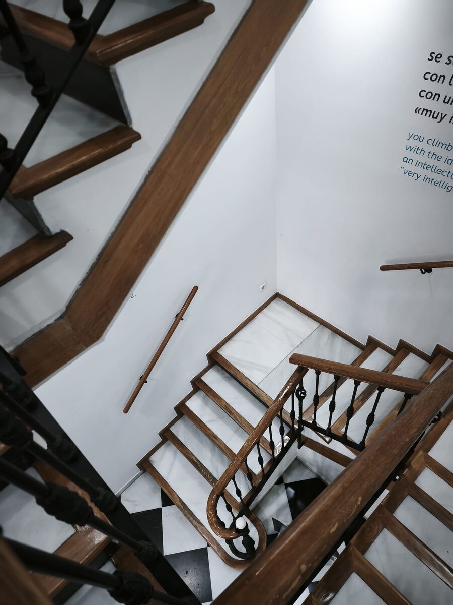 Escalera histórica de la Casa Natal de Picasso